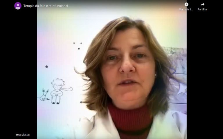 teleconsulta de terapia da fala da clínica de especialidades infantis kids and teens