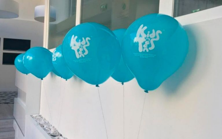 balões da clínica pediátrica kids and teens em lisboa