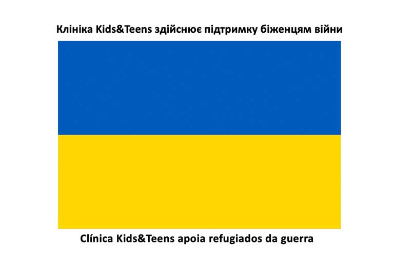 Clínica Kids&Teens apoia refugiados da guerra